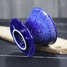 【送禮好物】藍天目 50度角 自然釉咖啡濾杯 鶯歌燒 台灣綠工藝