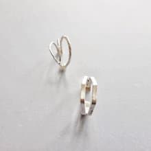 Ring Cuff | Embrace三環純銀耳夾