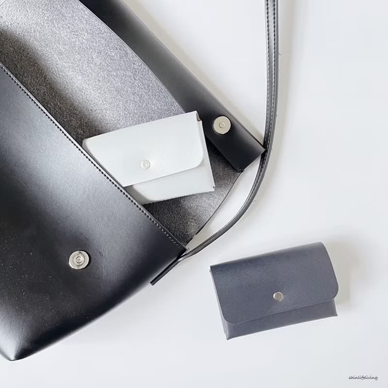 REVEL 植鞣皮革迷你多功能零錢包