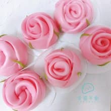 玫瑰花饅頭花束 畢業 情人節 生日禮物 交換禮物 造型饅頭 6入/組