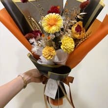 乾燥非洲菊花束(M)