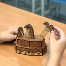【絕版品優惠】【手作DIY】企鵝書籤 收納 文具 辦公室