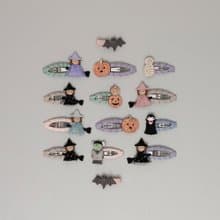 英國Mimi & Lula_AW25_變裝派對_怪物巫婆迷你滴答夾5入