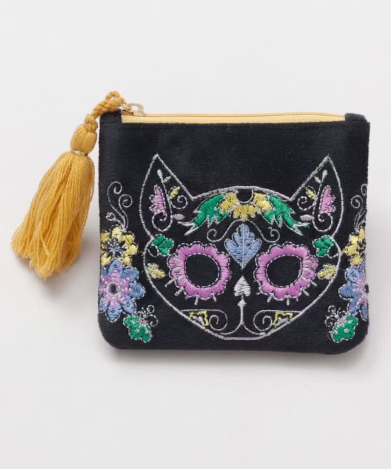 【熱門預購】墨西哥刺繡收納小包 零錢包 卡包(2款) IAWP4357-8