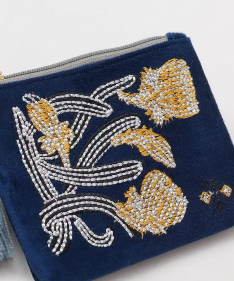 【熱門預購】墨西哥刺繡收納小包 零錢包 卡包(2款) IAWP4357-8