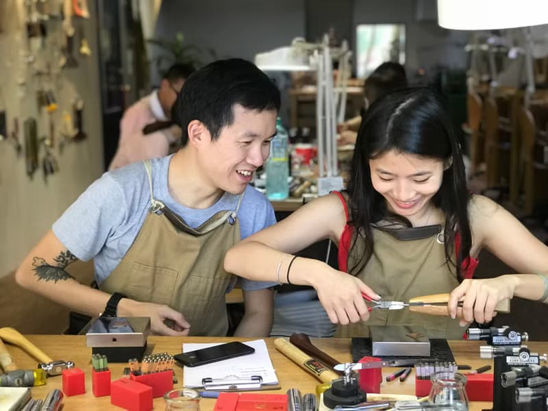 【體驗】課程預約Everyday is a Gift手作 一日金工體驗 戒指 文化幣 情人