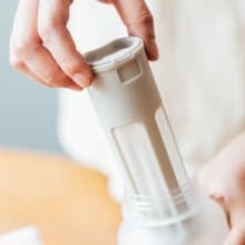 設計 冷泡茶咖啡 水瓶 原裝配件濾芯茶濾過濾器 (不含水瓶) -裸色