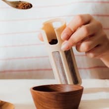 設計 冷泡茶咖啡 水瓶 原裝配件濾芯茶濾過濾器 (不含水瓶) -裸色