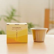 純鈦雙層小茶杯  74ml 茶杯/鈦茶杯/鈦酒杯/鈦咖啡杯