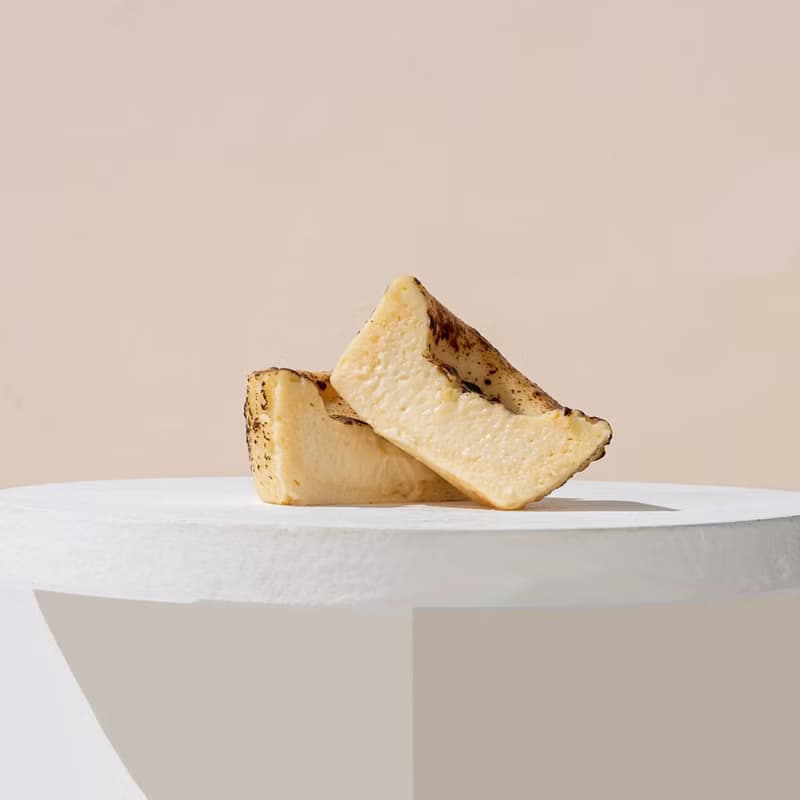 8cm迷你巴斯克蛋糕 2+2/組 原味雪莉 + 栗子苦甜巧克力