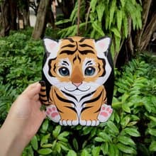 Tiger 老虎造型童趣斜背包 - 酷樂村