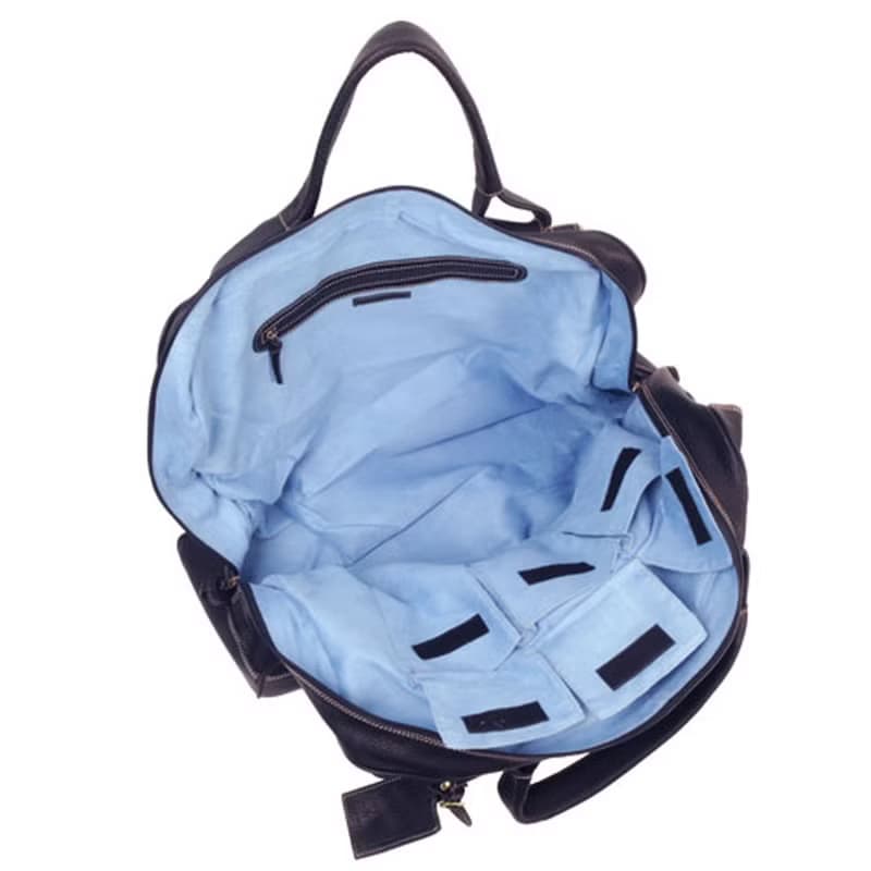 Handmade, Soft Leather Luggage Bag, Holdall, Travel, Business Bag, Overnight Bag