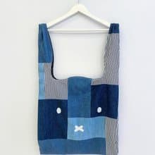 【Pinkoi x miffy】First Edition denim tote