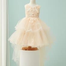 HAO.HAO kids 夢幻公主波浪蓬裙