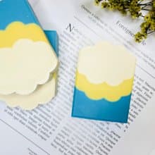 【24h出貨】雲朵∣橄欖玄米山羊奶皂 創意冷製皂 禮物皂 新年禮物