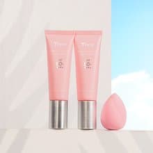 【贈送美妝蛋】SPF50+美白防曬乳2入組 l 可加購玫瑰香水