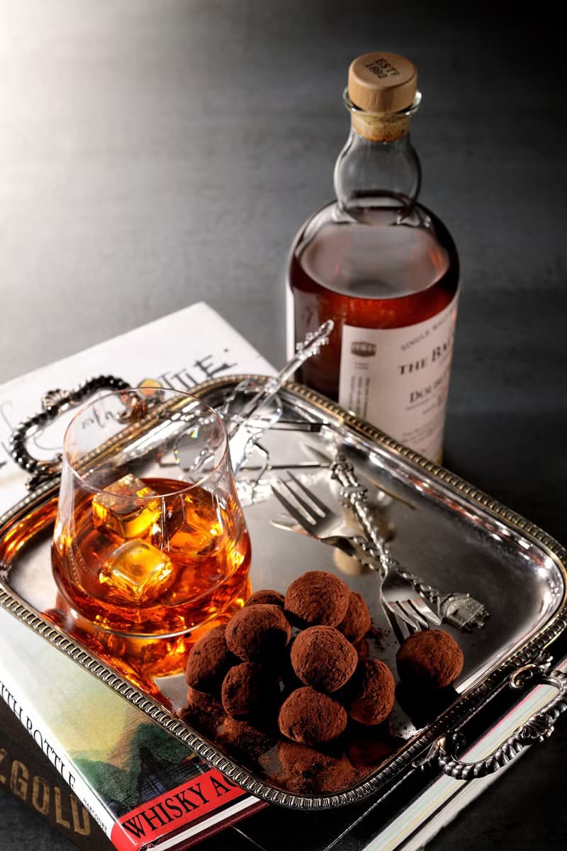 需預訂chocolat R 職人 百富12年雙筒威士忌松露巧克力