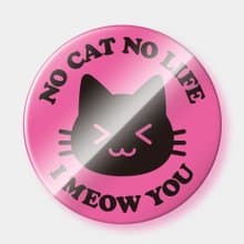 No cat no life 貓咪 防水貼紙組合 可貼筆電 行李箱 汽機車 263