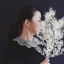 POPOPB 領子飾物 GRACE – SILVER GREY