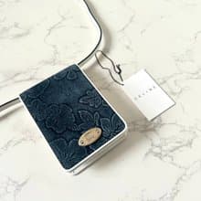 初夏優惠-中古二手Celine暗花WOC皮革側背孭單肩手袋錢包皮夾小包