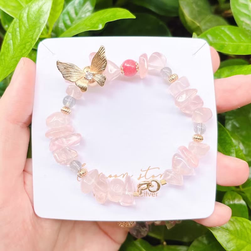 顆顆微暇入門級 輕珠寶石水晶手鍊