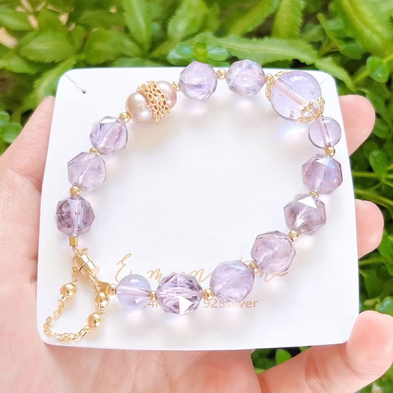 顆顆微暇入門級 輕珠寶石水晶手鍊