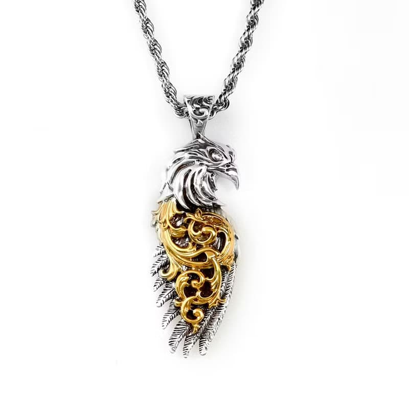 The Eagle 老鷹項鍊 男項鍊 個性項鍊 個性飾品 長項鍊 不銹鋼鍊