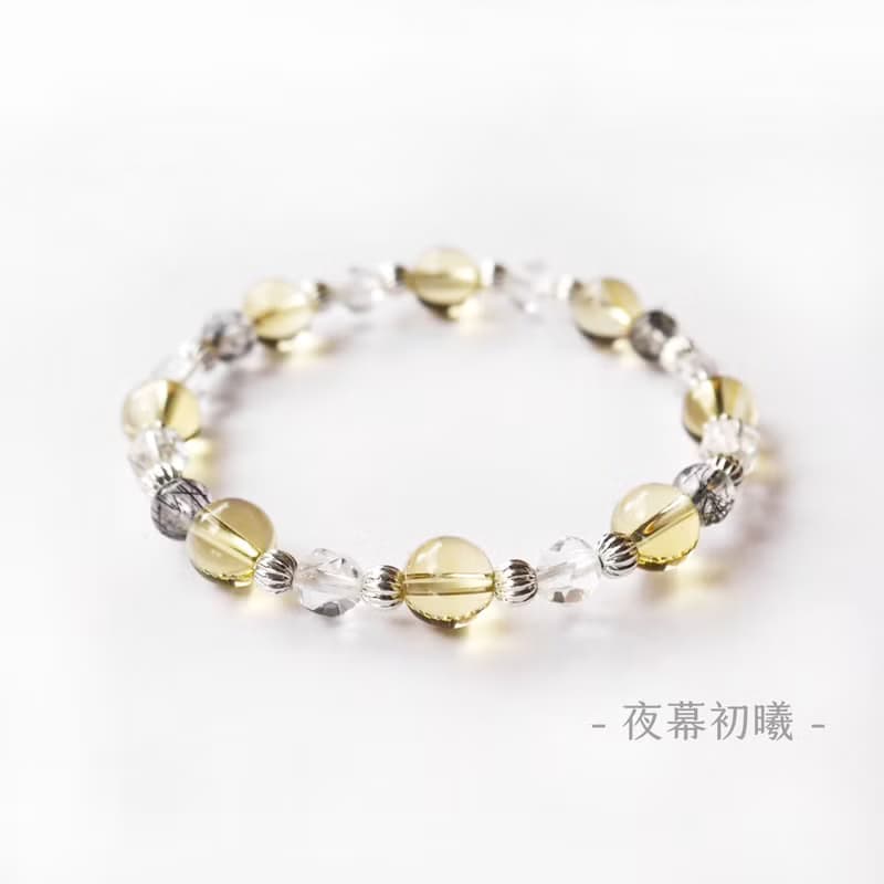 GoodChoice 聯名合作 夜幕初曦 水晶手鍊