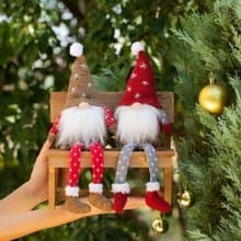 デバリエトムテ クリスマス 北欧の妖精 サンタクロース オシャレ インテリア クリスマスオーナメント お部屋のアクセント 飾り ユールトムテ xwa03-b