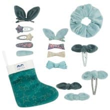 【聖誕禮盒】英國Mimi & Lula AW23_Xmas驚喜聖誕襪禮包-粉綠