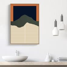 幾何 • 青山/邊櫃擺設/幾何掛畫/青山/日式/北歐風/簡約/竹簾