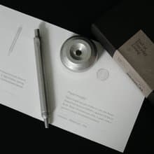 【HMM】鋁質書寫禮盒 - 原色 (全金屬紙鎮+原子筆) 畢業禮物首選