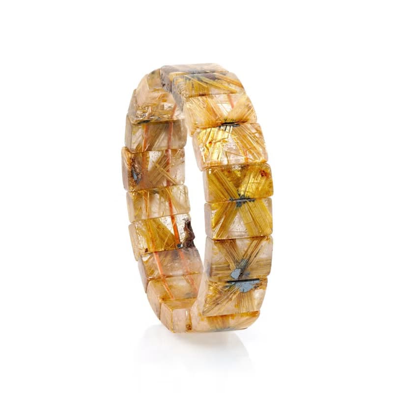 寶麗金珠寶-天然鈦晶手排