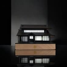 【日式夜燈-井宿一/湯井院】桌燈/桌面擺件/原創設計/USB