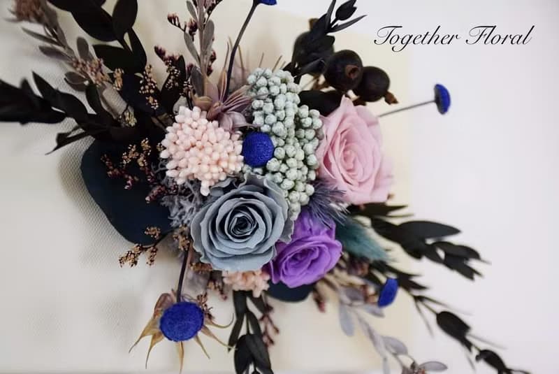 永生花畫布壁掛