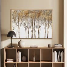 金光閃爍 - 金奢枯木掛畫/自然風景/居家佈置