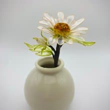 Jocelyn 水晶花-瑪格麗特-白/造花液/樹脂花/滴膠/花束禮物