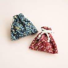 小花針線房.最新品.10公分束口小錦囊.耳機.airpods.收納袋.小包