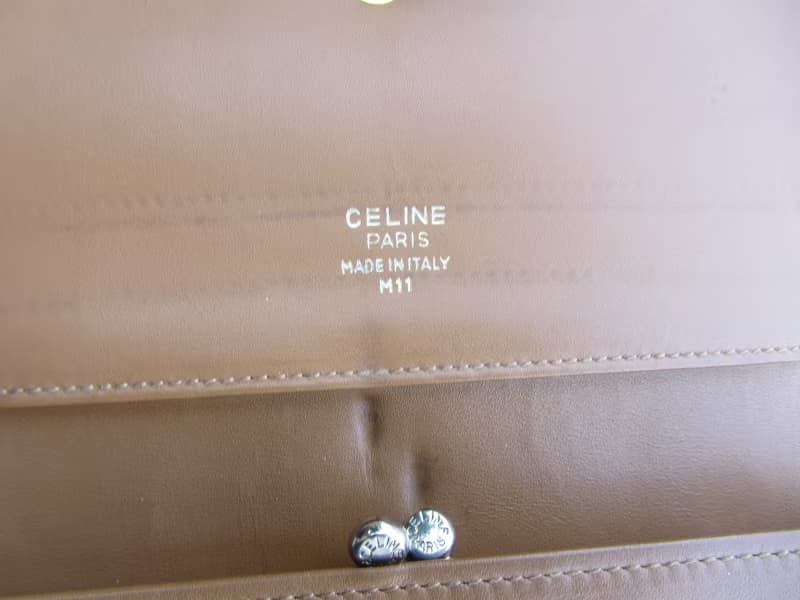 輝煌年代 OLD ERA _早期二手老包義大利製CELINE長皮夾