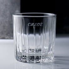 350cc【極簡美感】直紋無鉛威士忌杯