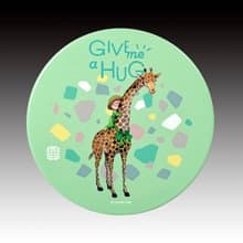 幾米 擁抱 日日吸水杯墊 長頸鹿