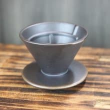 【送禮好物】快速版 迷宮咖啡濾杯 原礦塗層 單人用 台灣綠工藝