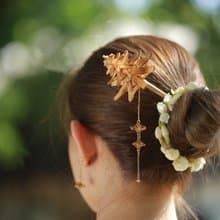 Pinchat Sailom- Brown (Handmade Product) | GHOMLANNA | Bamboo