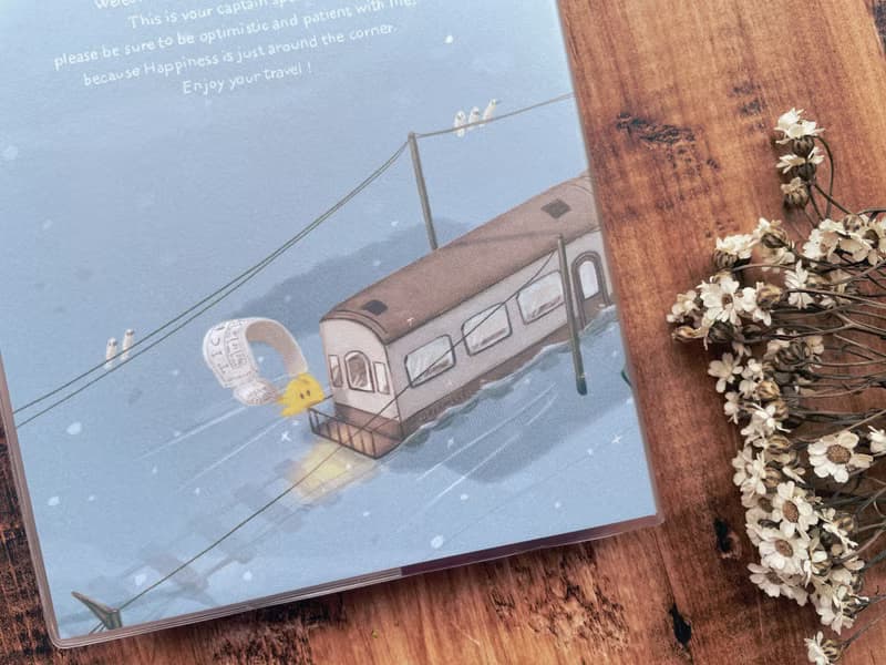 【獨家】迪夢奇  365好好記 山泥泥聯名款 - 海上列車