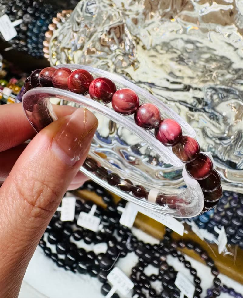 精品安德森長石水晶5.5mm大地木植色提高洞悉力開發潛能力