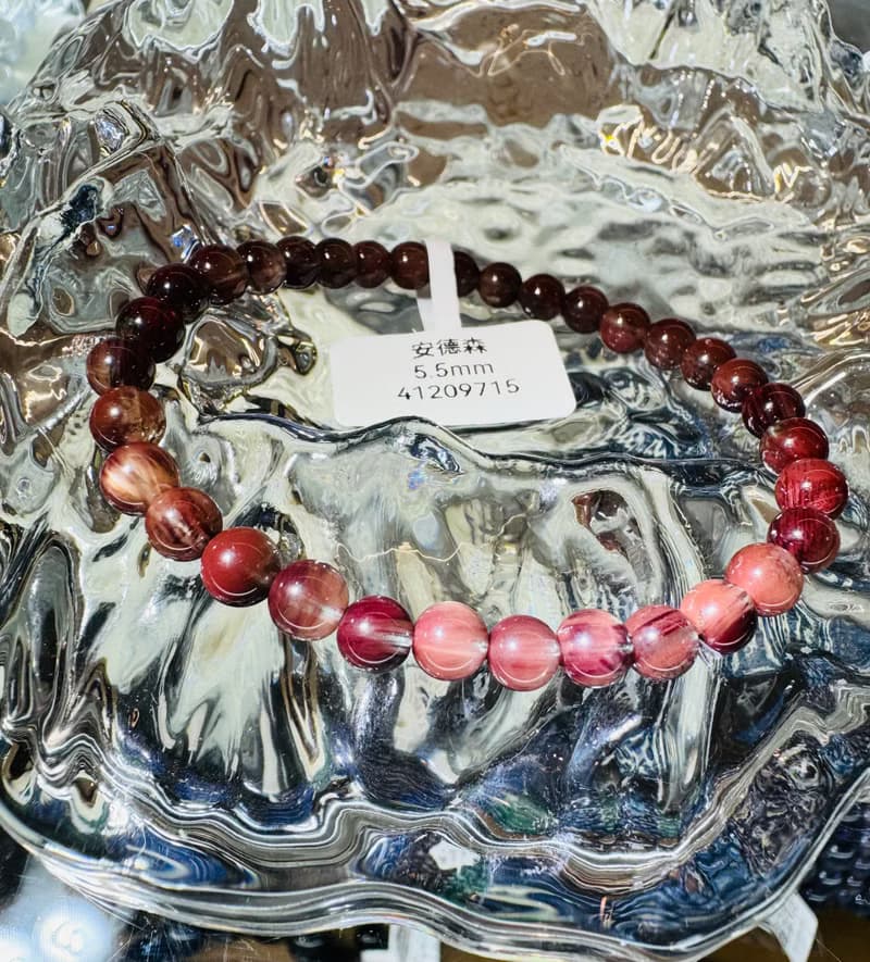 精品安德森長石水晶5.5mm大地木植色提高洞悉力開發潛能力