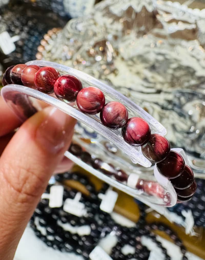 精品安德森長石水晶5.5mm大地木植色提高洞悉力開發潛能力