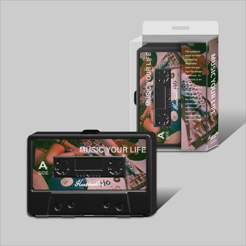 耳機狗週年限定精裝金屬卡帶 名片盒/菸盒/錢夾 附海報精裝版