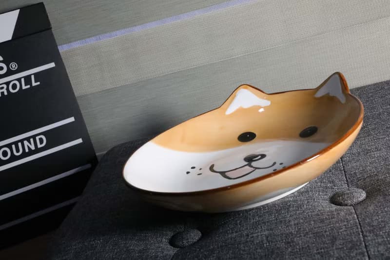 柴犬大學 - 柴犬創意碗盤 柴犬造型大圓盤 柴犬小碗 柴犬大碗