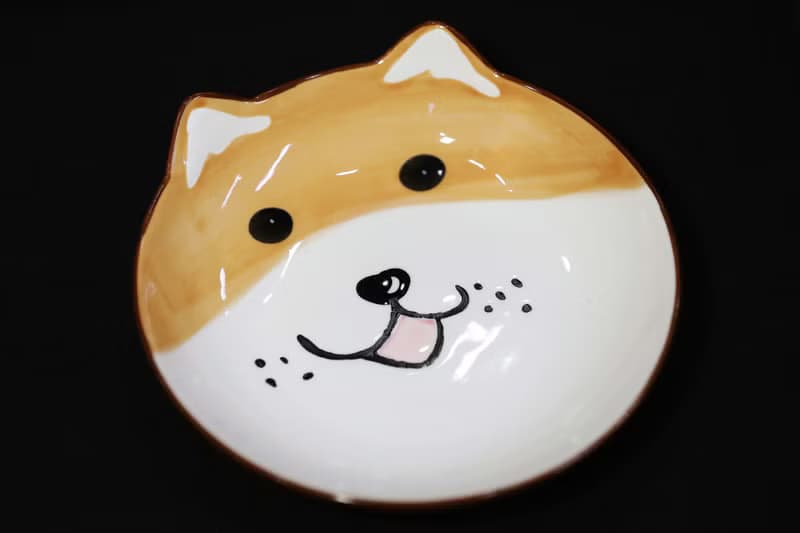 柴犬大學 - 柴犬創意碗盤 柴犬造型大圓盤 柴犬小碗 柴犬大碗